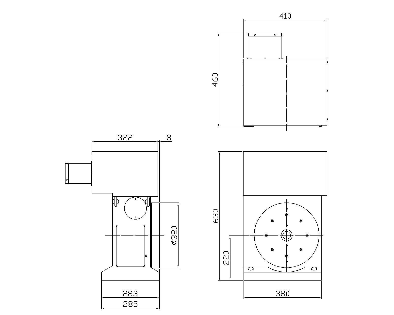 電腦數(shù)控分度盤